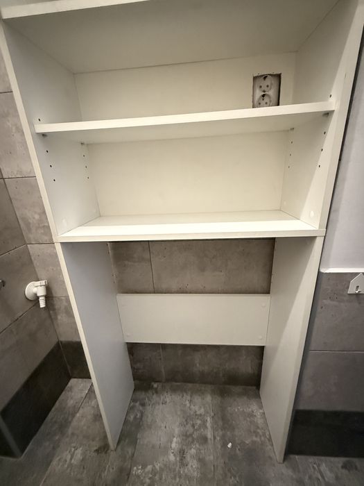 Dulap baie pentru mașină de spălat + depozitare