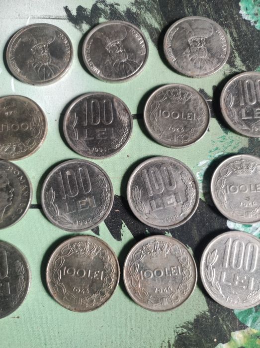 Vând o colecție de monede cu Mihai Viteazul 100 de bucăți 100 RON buca