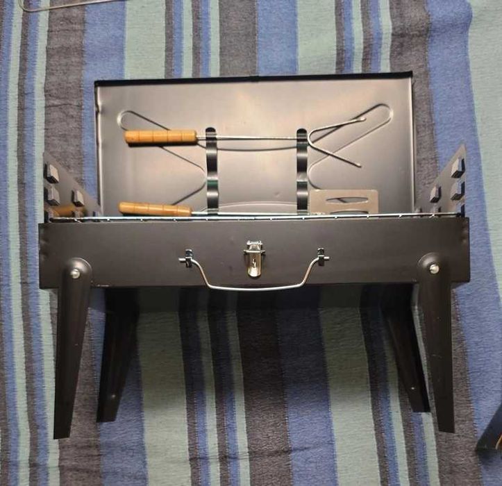 Gratar camping, pliabil