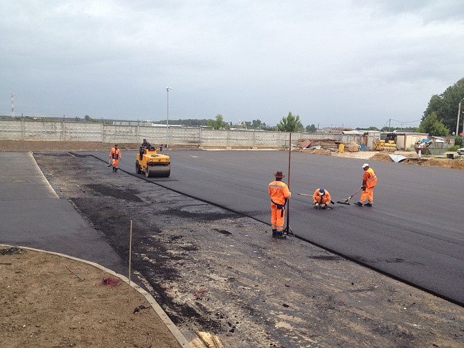 Асфальтирование укладка асфальта