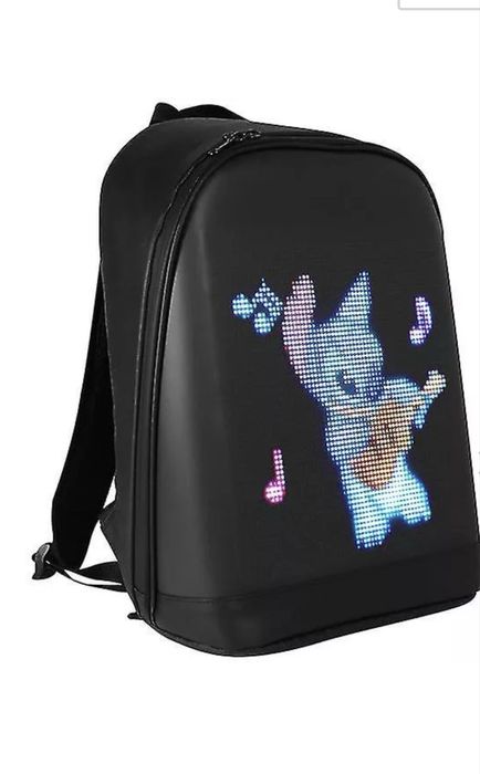 Rucsac Smart cu Display LED WiFi Waterproof Aplicatie Dedicata