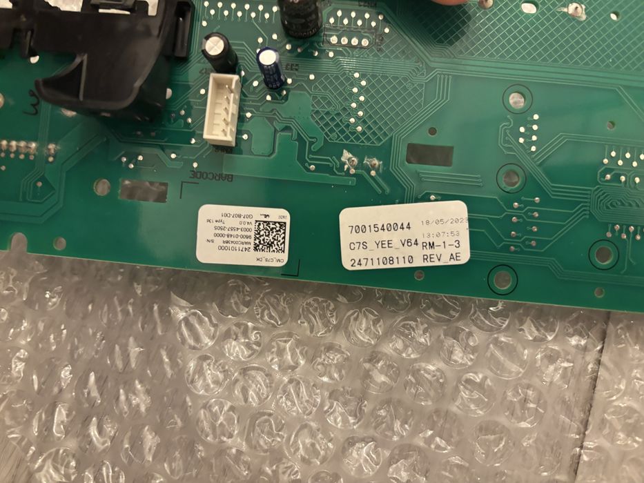 Placa afisaj  panou principal masina spalat