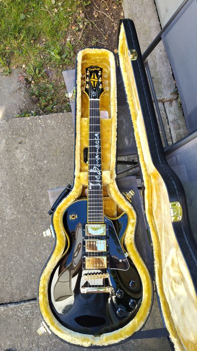 Epiphone Les Paul Joe Bonamassa Black Beauty '58 Custom Inlays Outfit