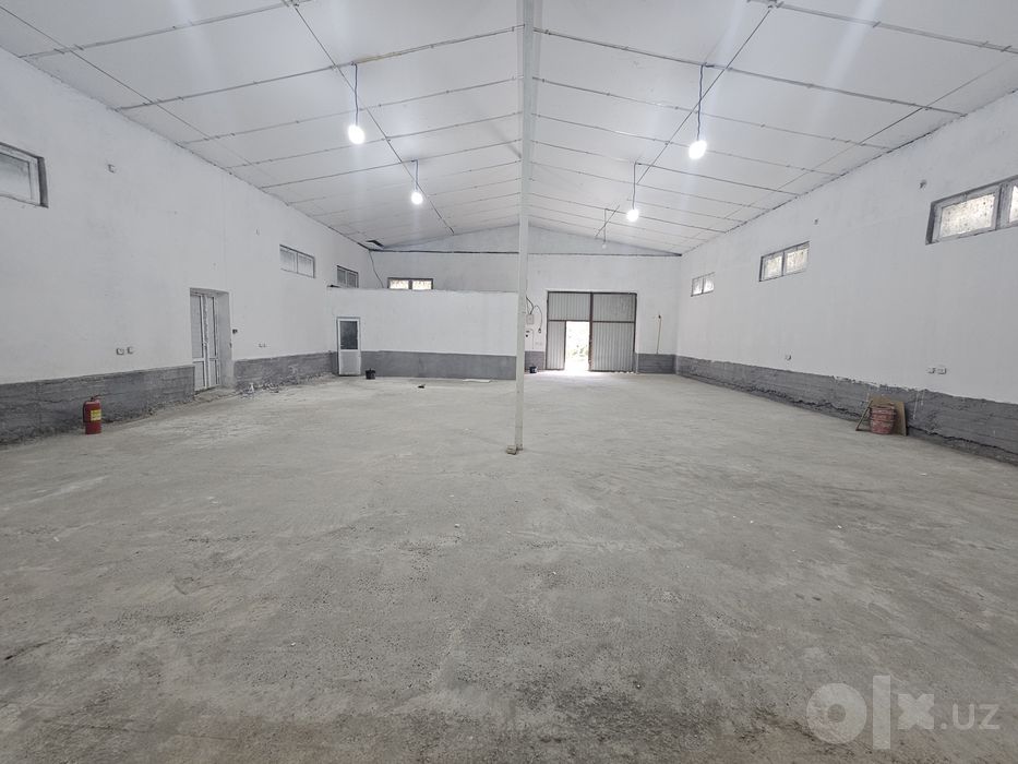 Ishlab chiqarish binolari ijaraga beriladi.