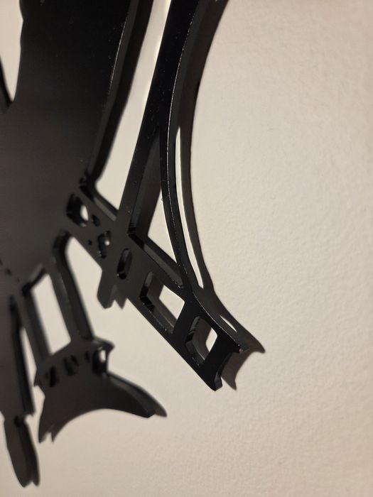 Orașele lumii – decorațiune de perete din oțel tăiat cu laser