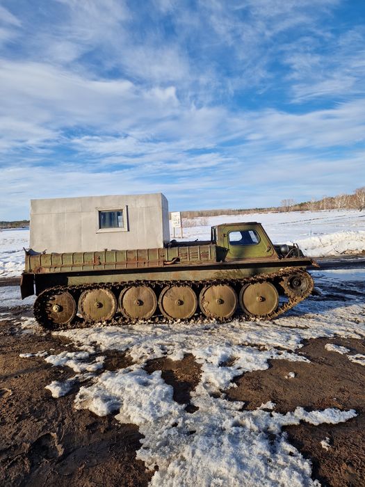 Снегоход-болотоход  ГТСМ ГаЗ 71