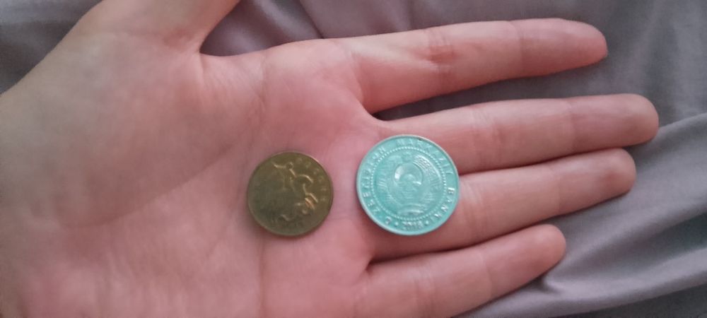 50копеек и 500 so'm