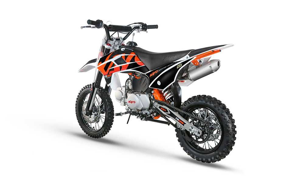 Motocicleta cross enduro copii/tineri KAYO TD125(4T,8cp)la MYMOTO CLUJ