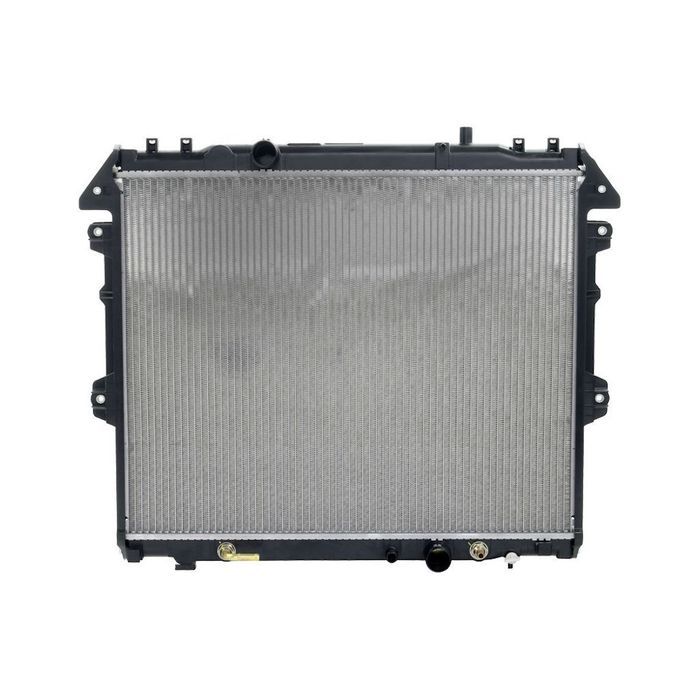 Radiator apa Toyota Hilux 2005-2016, 3.0 D-4D, 2.5 D-4D, 658x525x26mm, AC: +/-, fagure brazat, OE 164000C190, SRLine