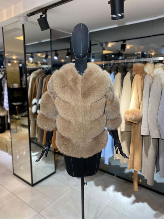 Haina de blana vulpe marime M/L