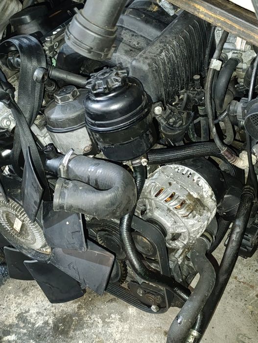 Двигатель на BMW E39 M52 2литра