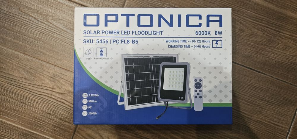 Соларен прожектор OPTONICA