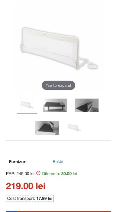 Laterală Protecție Pat