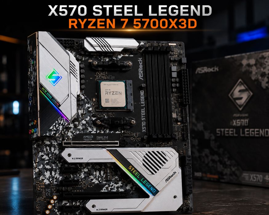 КОМПЛЕКТ X570 + 7 5700X3D