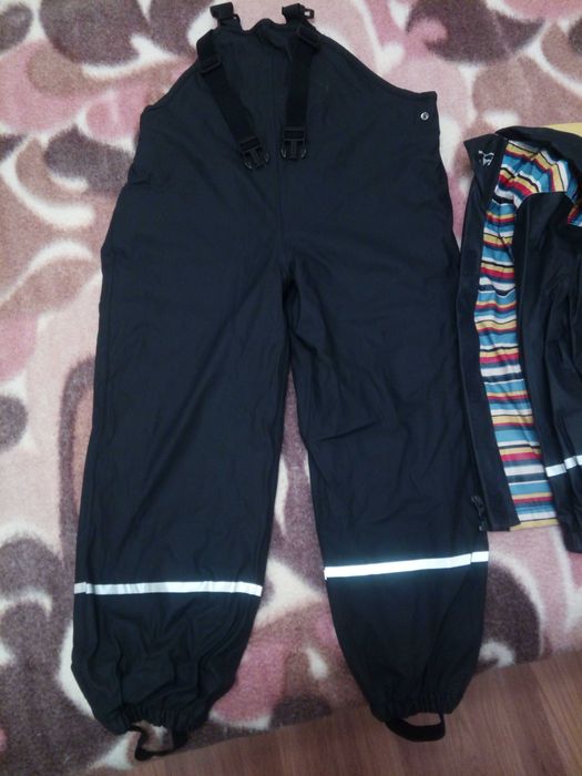 Непромокаем, ватиран детски комплект 122/128