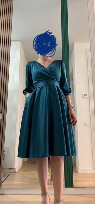 Rochie eleganta verde