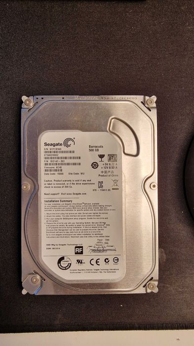 HDD Segate 500GB 7200rpm