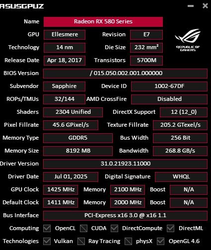 Продам или обменяю Rx 580 8gb