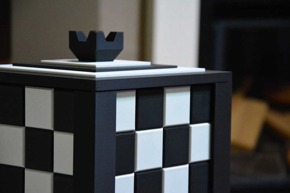 Tabla de Sah Pliabila cu Cutie de Depozitare | 36 Culori la Alegere | Imbinari Magnetice | Print 3D Premium