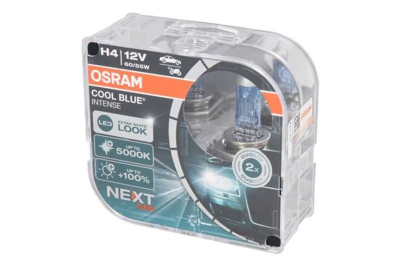 OSRAM H4 Cool Blue Intense Next Gen 12V халогенни крушки