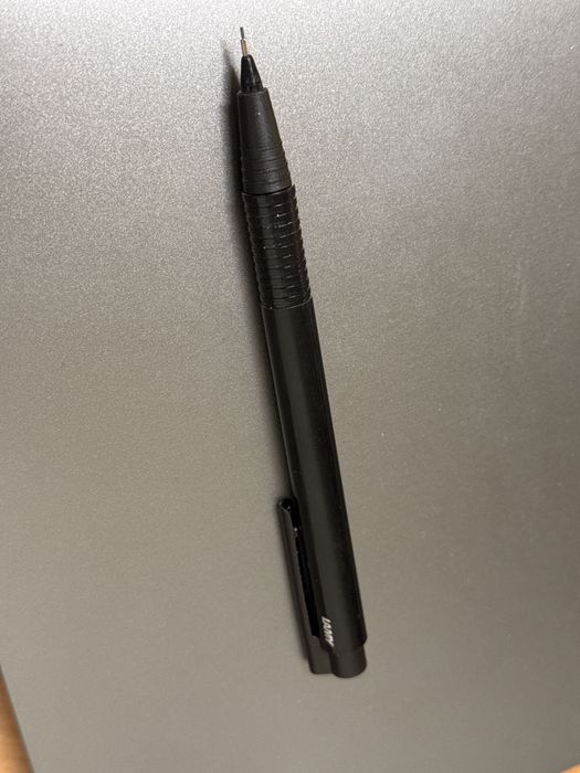 Creion mecanic Lamy 0.5 plastic negru