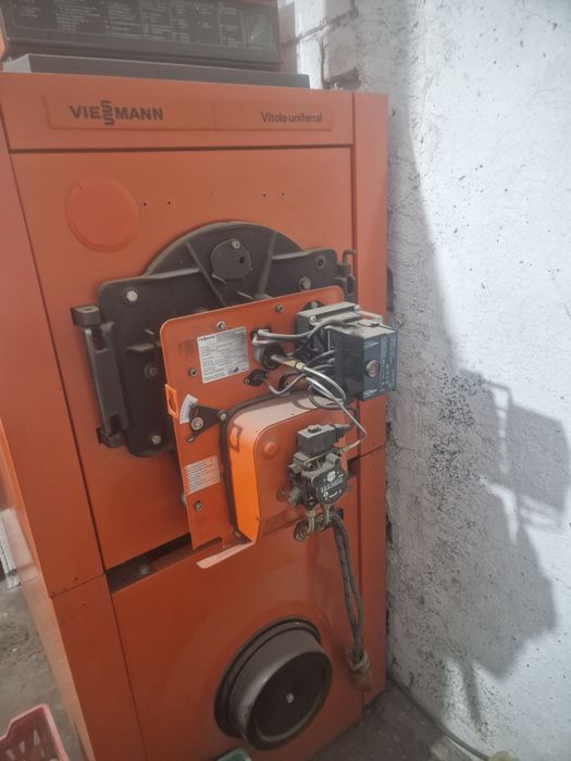Котел на дизел и отработено масло 27kw