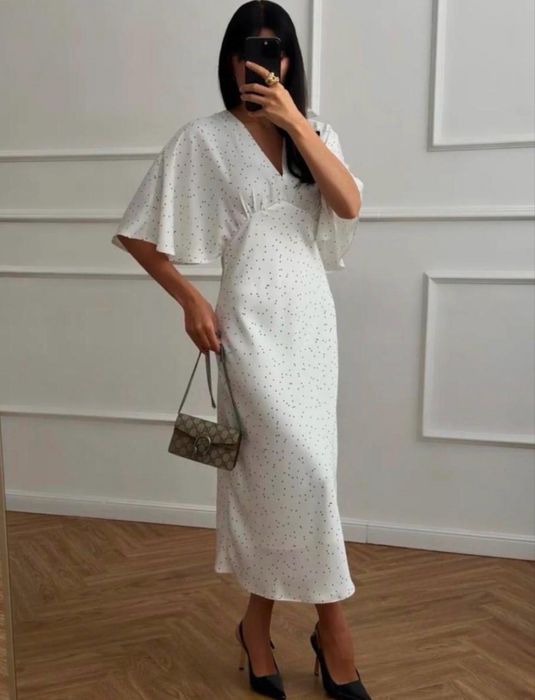 Белое Платье Zara