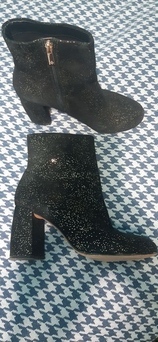 Ботинки 42р кожанные