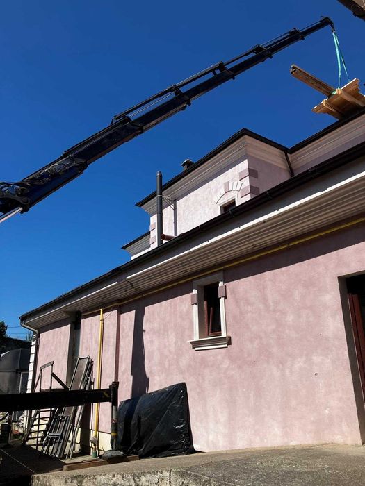 Inchiriez camion cu MACARA Volvo și Iveco