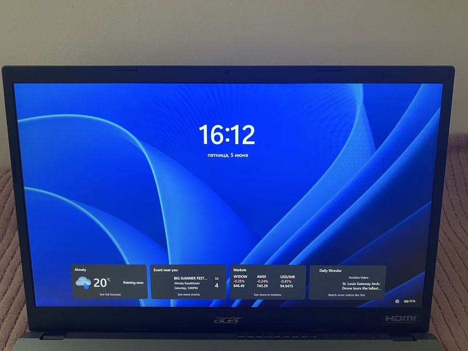 Ноутбук Acer рабочий