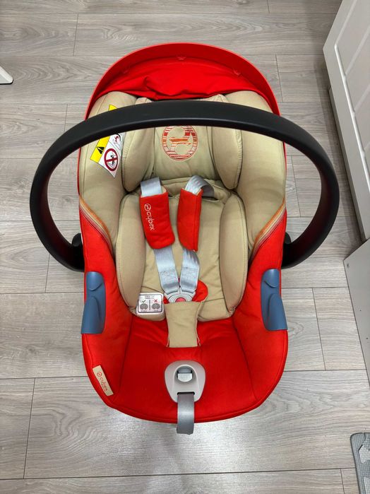 Scoica auto pentru copii Cybex Gold - Aton M i-Size 0-13 kg Gold-burnt red