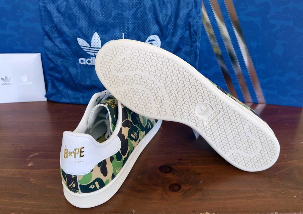 Мъжки обувки   ADIDAS STAN SMITH & BAPE 30th Anniversary  EU40 - 46