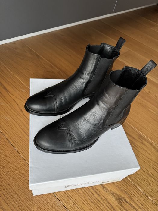 Кожени боти Versace No:41