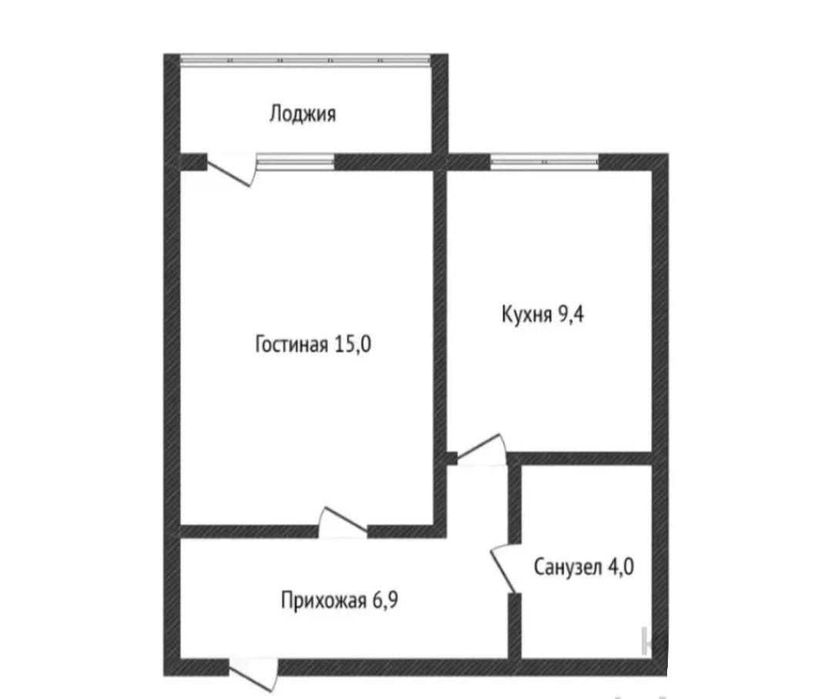 Продажа 1-комнатной квартиры