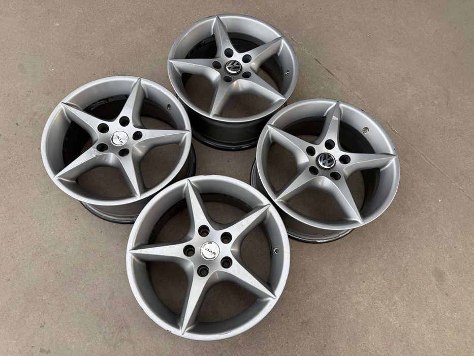 4 бр. алуминиеви джанти AVUS 16" 5x112 ,централен отвор 72, ET35, 7.5J
