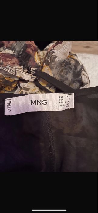 Rochie Mango superba, noua, motiv floral