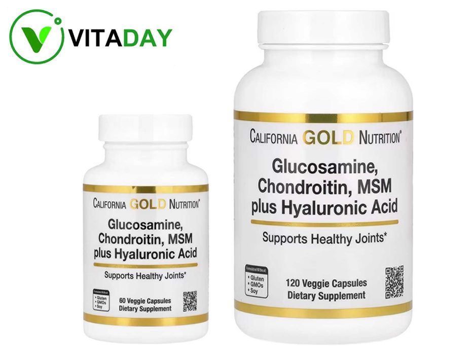 California Gold Glucosamine, Chondroitin, MSM глюкозамин хондроитин