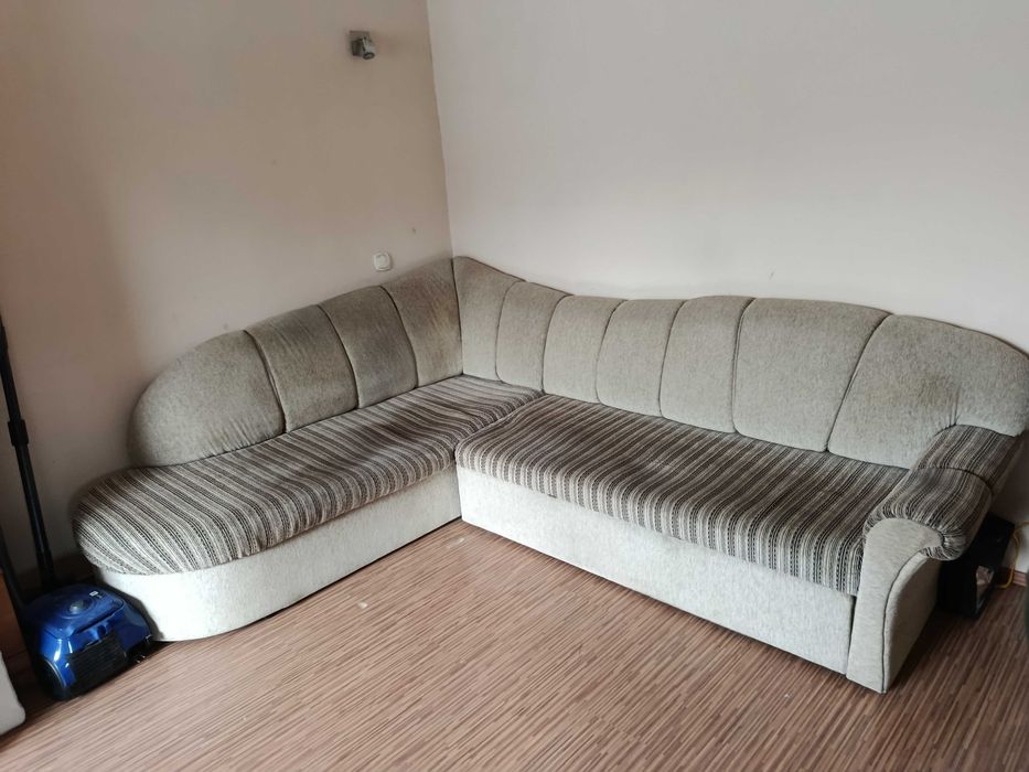 ъглов диван с ракла