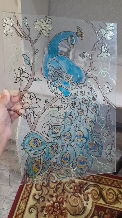 Продам рисунок на стекле
