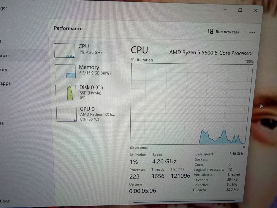PC Gaming Ryzen 5 5600 | RX 6600 | 16GB RAM | 1TB SSD