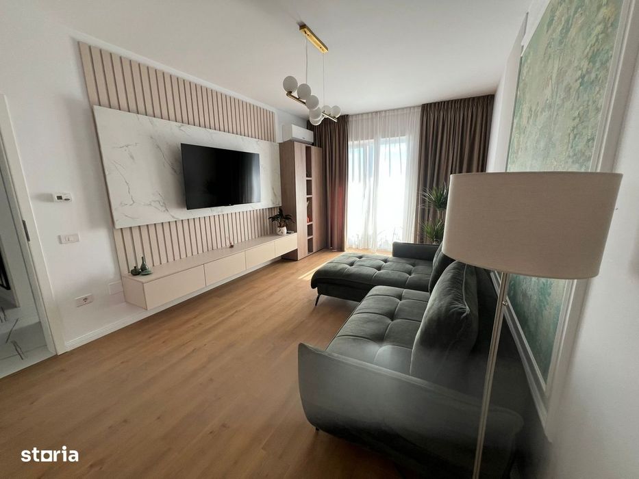 Apartament 2 camere, decomandat, 55mp, centrala, Kristal Residence