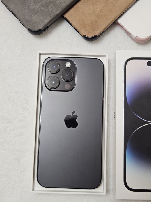 Iphone 14 pro max, 128GB, baterie 87%, CA NOU, FULL BOX