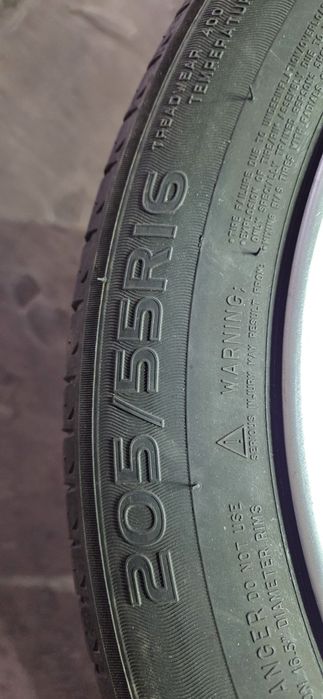 AUDI,VW,SKODA джанти със гуми 205/55/16  7,5J×16  ET35  5×112