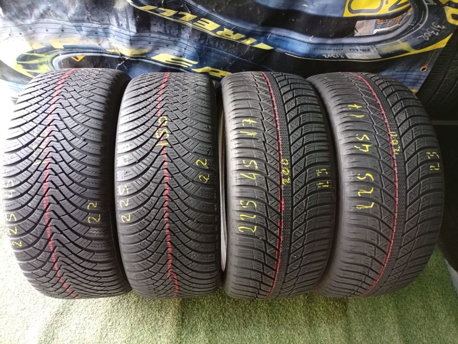 225 45 17 Nexen, Goodyear  all season, m+s