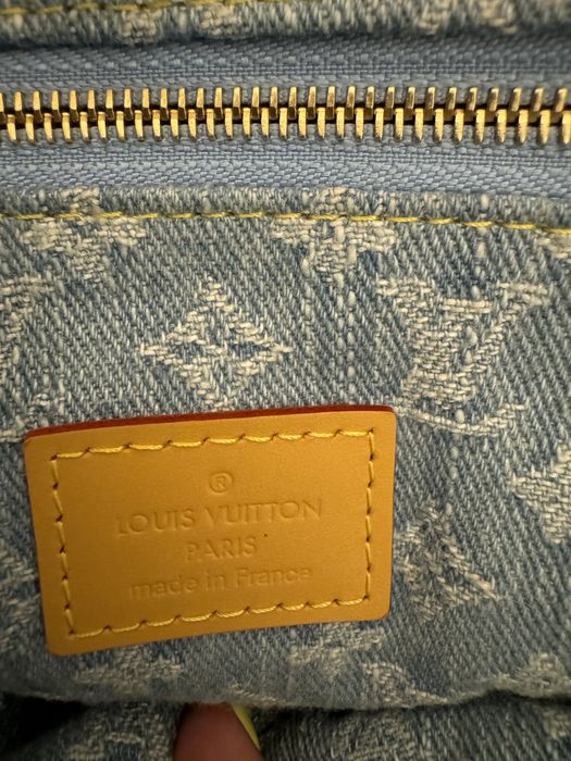 Geanta louis vuitton denim
