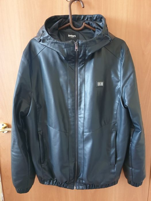 Кожанная куртка качества огонь