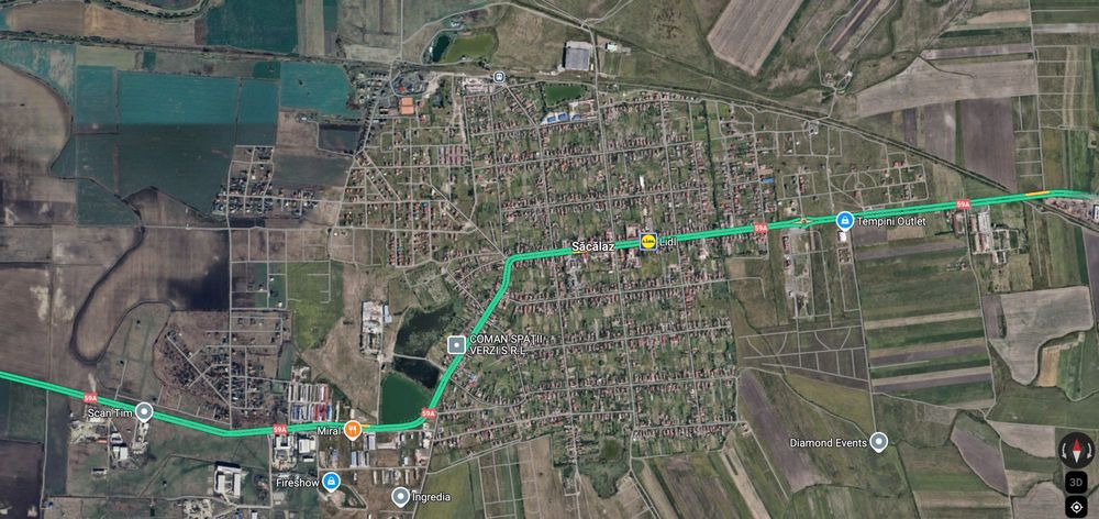 OPORTUNITATE INVESTIȚIE: Teren 1000 mp Săcălaz – Accept rate