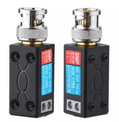Комплект x2 броя Видео Балуни Преобразуватели Video Balun Transceivers