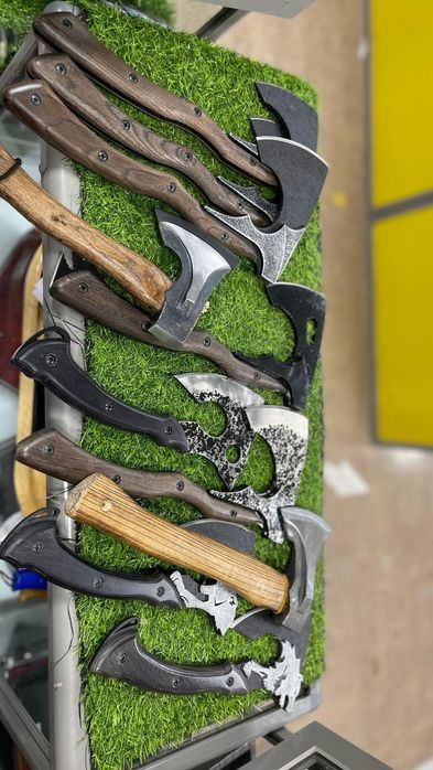 Кованный топор , тяпки для мяса