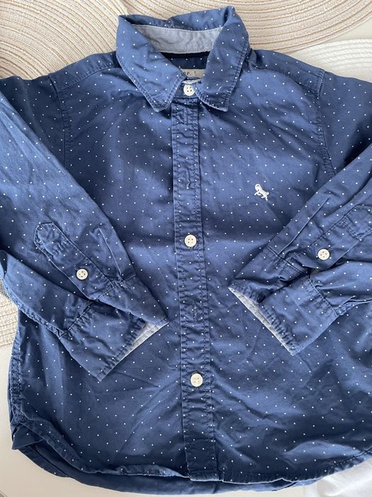 Set de haine pentru băieței (cămăși, pantaloni), pentru vârsta de 1,5–2 ani (18–24 luni) — mărci: TEX baby, H&M, Next.
